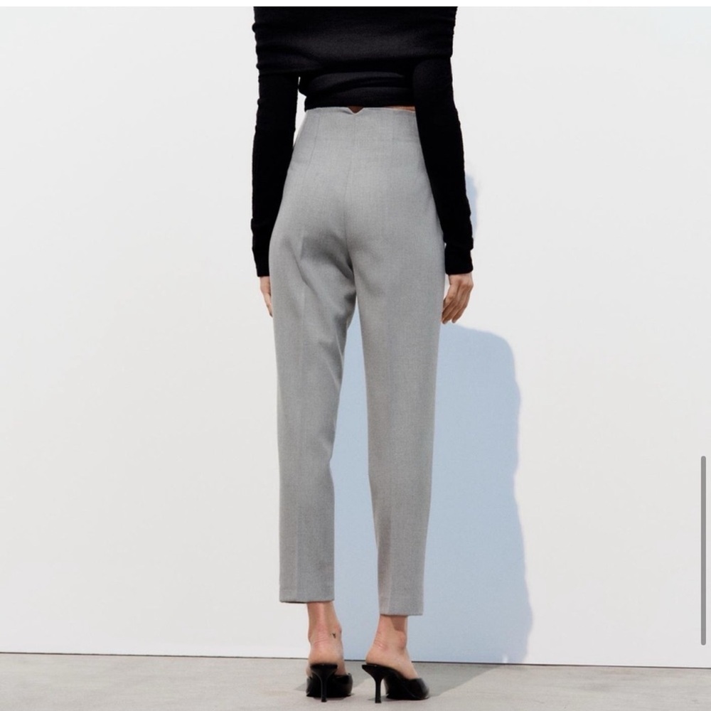Elegant Teal Green  Women's Pants - Picture 6 of 6